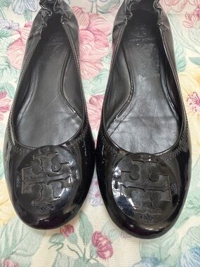 Tory Burch Patent Leather 11 ballet flats shoes